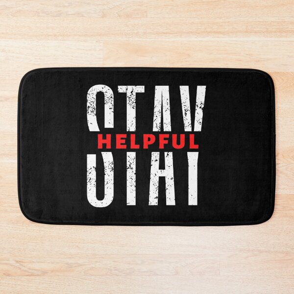 Item preview, Stay Helpful | Motivational Quote | Inspirational Quote designed and sold by Marigoldkey.