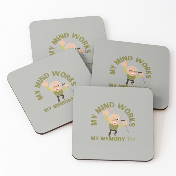 Item preview, Old Person My Mind Works My Memory??? funny aging parent design for those with poor memory or forgetfullness designed and sold by tranquilbeach.
