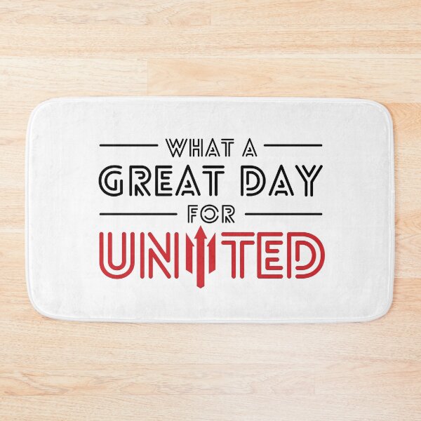 Item preview, A Great Day for United (Red Black) designed and sold by supermanc.