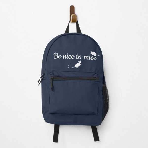 Item preview, Be nice to mice (light on dark) designed and sold by selfproclaimd.