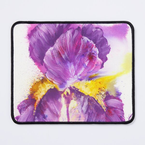 Item preview, Splashy Iris Flower designed and sold by Valerie Englehart.