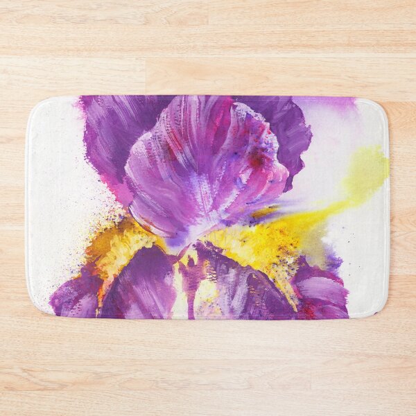Item preview, Splashy Iris Flower designed and sold by Valerie Englehart.