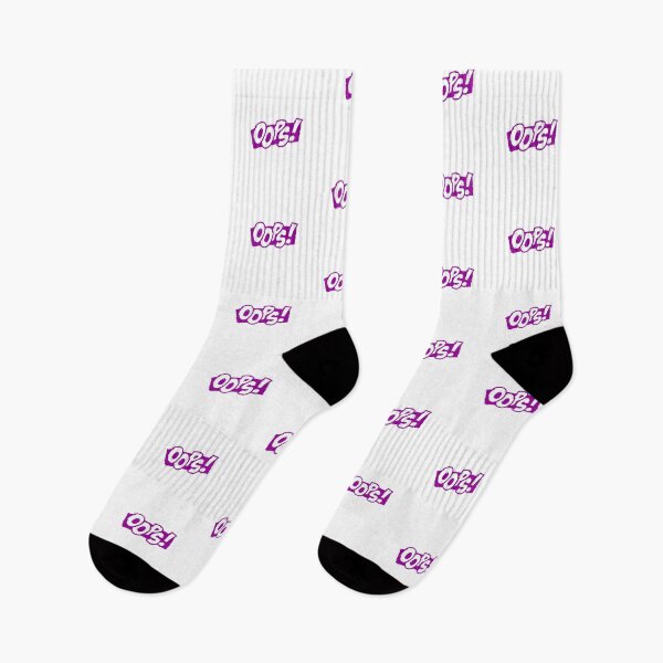 Item preview, Purple and White OOPS! designed and sold by Summer-Winter.