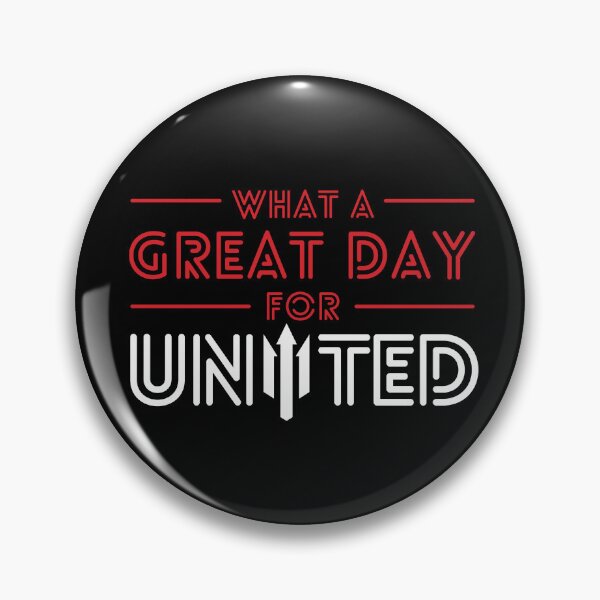 Item preview, A Great Day for United (Red White) designed and sold by supermanc.