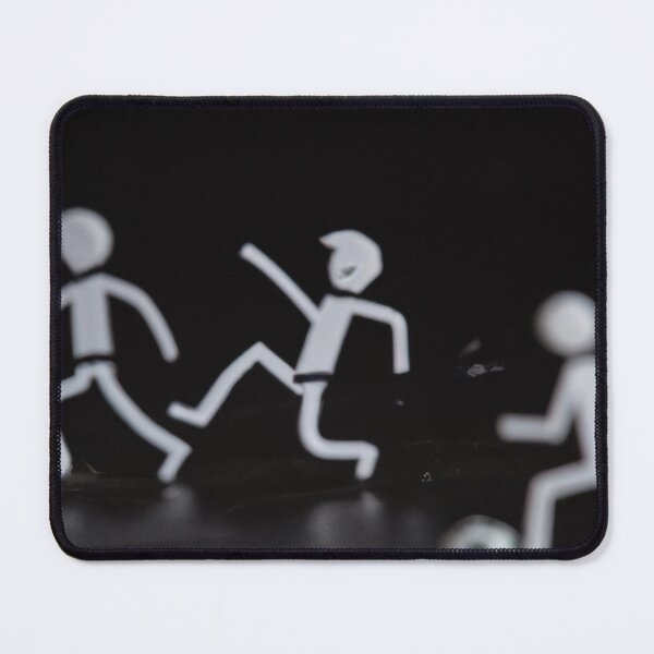 Item preview, STICK FIGURES PLAYING FOOTBALL designed and sold by optimusprime39.