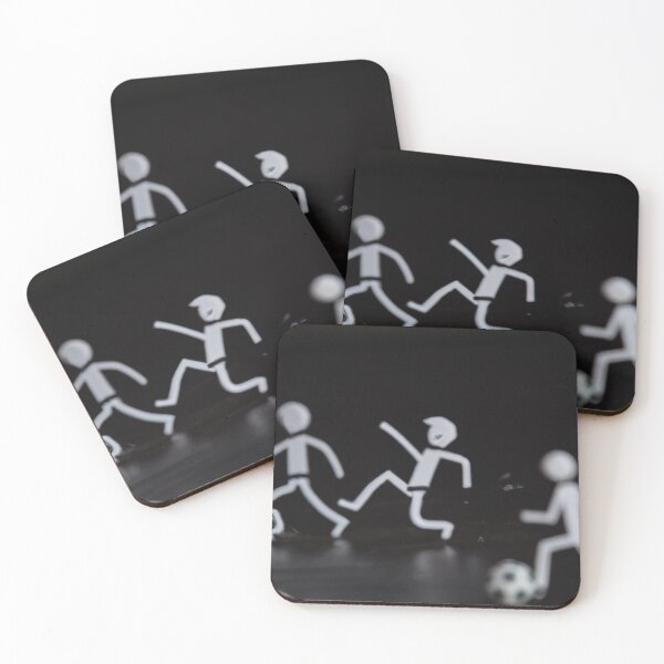 Item preview, STICK FIGURES PLAYING FOOTBALL designed and sold by optimusprime39.