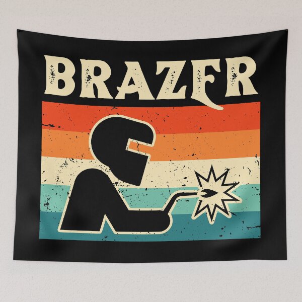 Item preview, Brazer Brazing Retro Vintage designed and sold by NestaReign.