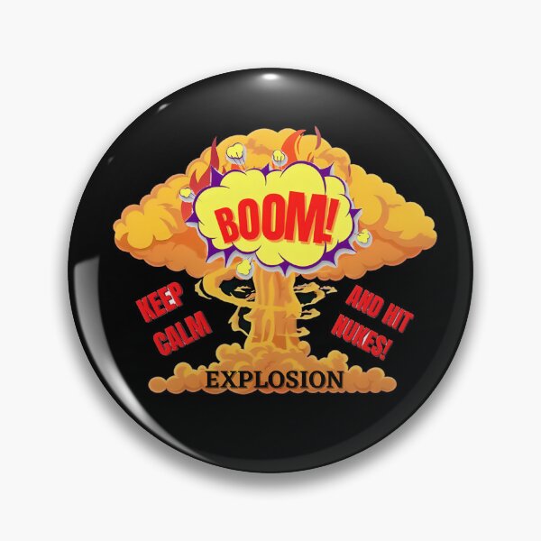 Item preview, Keep Calm and Hit nukes  designed and sold by Season's  Store.