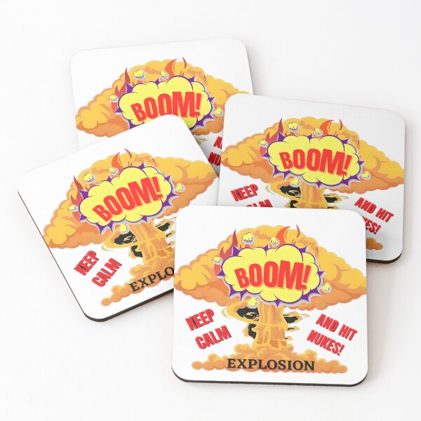 Item preview, Keep Calm and Hit nukes  designed and sold by Season's  Store.