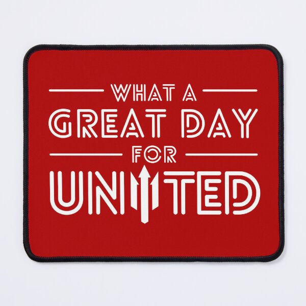 Item preview, A Great Day for United (White) designed and sold by supermanc.