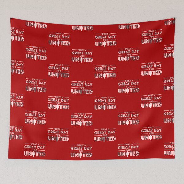 Item preview, A Great Day for United (White) designed and sold by supermanc.