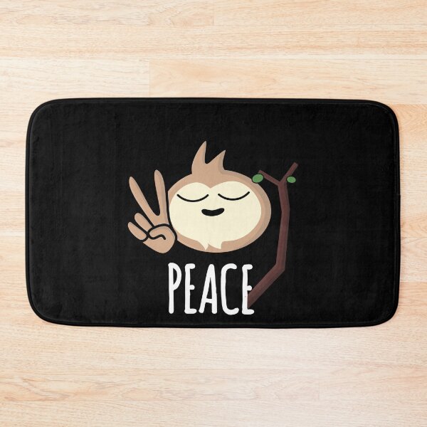 Item preview, Wise Sloth Saying Peace designed and sold by EnzoVectorism.