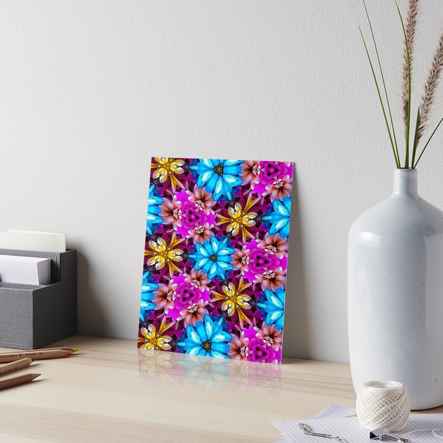 Item preview, Art Board Print designed and sold by Patternflower.