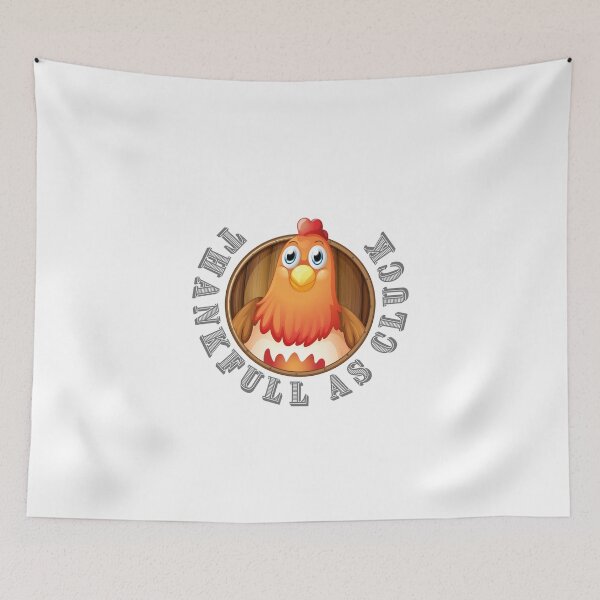 Item preview,  Thankful As Cluck designed and sold by MJ DESIGN.
