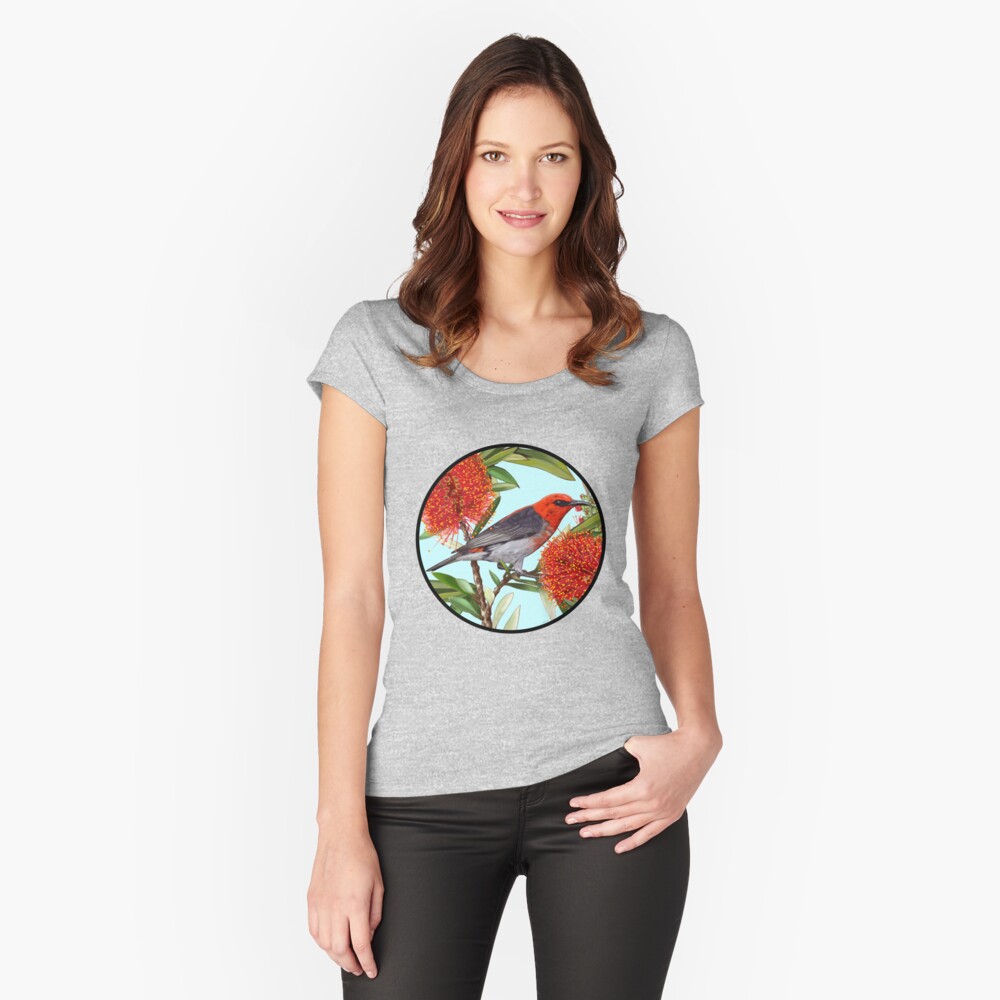 Item preview, Fitted Scoop T-Shirt designed and sold by lauralretz.