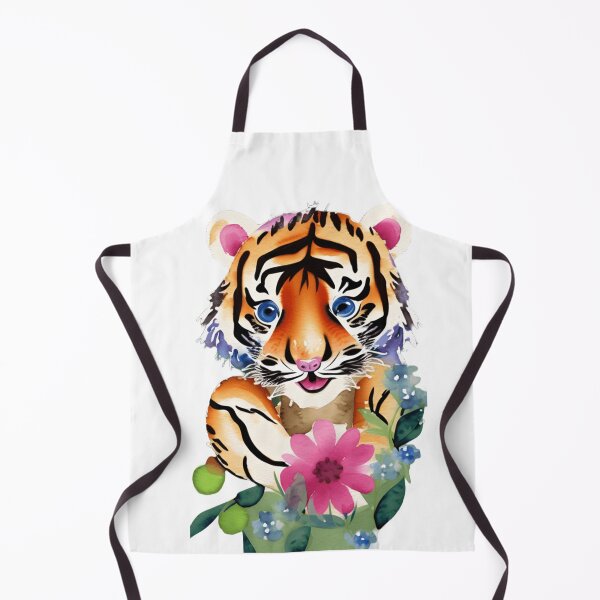 Item preview, Cute Watercolor Baby Tiger designed and sold by Trace1234.