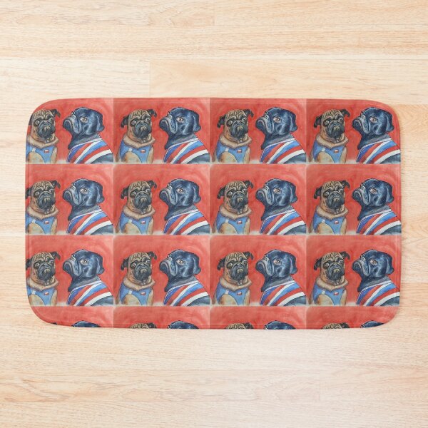 Item preview, A couple of French Pugs Art designed and sold by Robmac11.