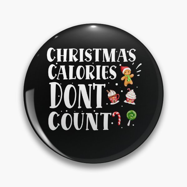 Item preview, Christmas calories don't count, funny baking Christmas, Christmas cookies baking, funny cookie, designed and sold by cocochi.