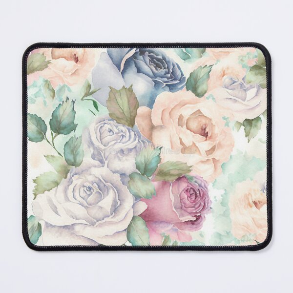 Item preview, Watercolor Roses Pattern 1 designed and sold by cardinalhill.