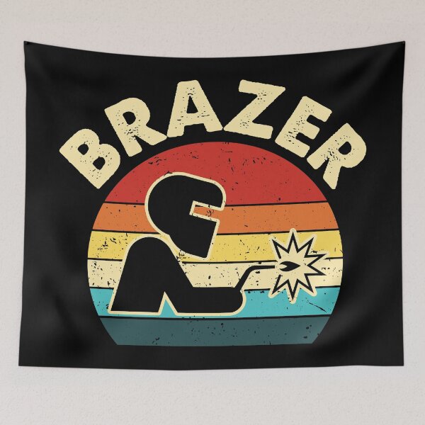 Item preview, Brazer Brazing Vintage Retro designed and sold by NestaReign.