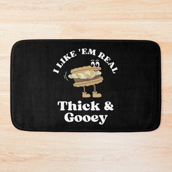 Item preview, Thick and Gooey, Kawaii Smore, Funny Food Pun, Camping Squad designed and sold by ModkMerch.