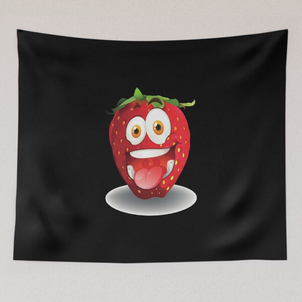Item preview, cara de fresa designed and sold by Catchystuff12.