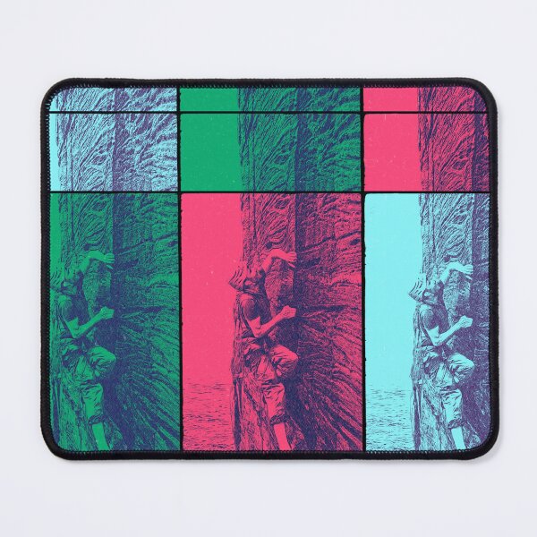 Item preview, Undeterred Multicolor Climber. Rock Climbing designed and sold by Boulder Design Co.