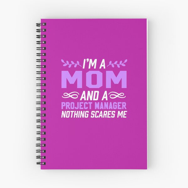 Item preview, I'm A Mom & Project Manager Nothing Scares Me designed and sold by AlwaysAwesome.