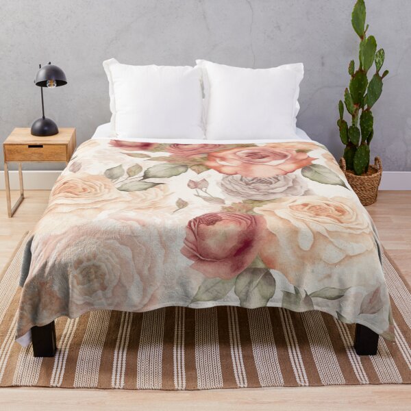 Item preview, Vintage Watercolor Roses designed and sold by cardinalhill.