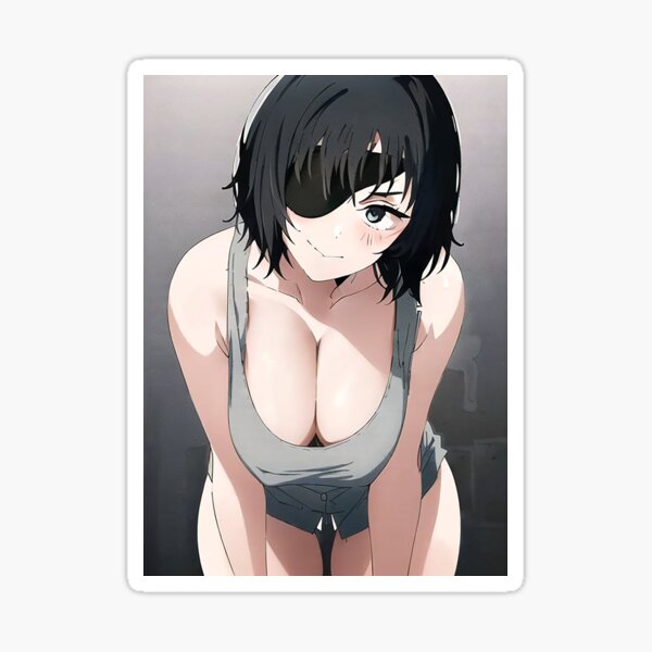 The chainsaw himeno Sticker
