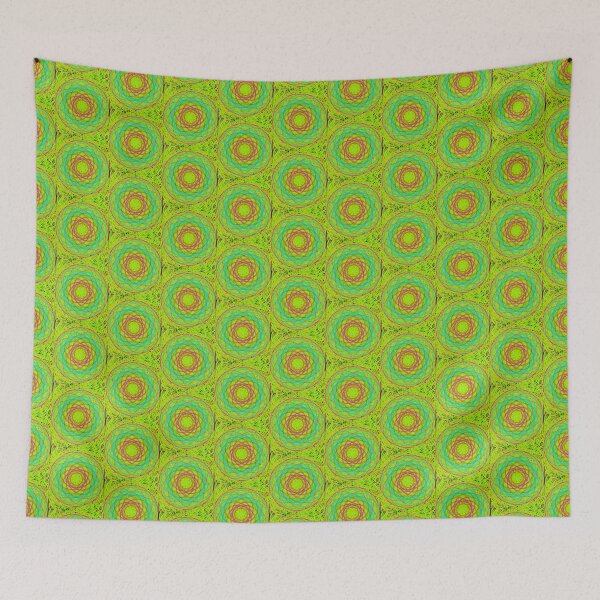 Item preview, Vibrant Green Spirograph designed and sold by shopismo.