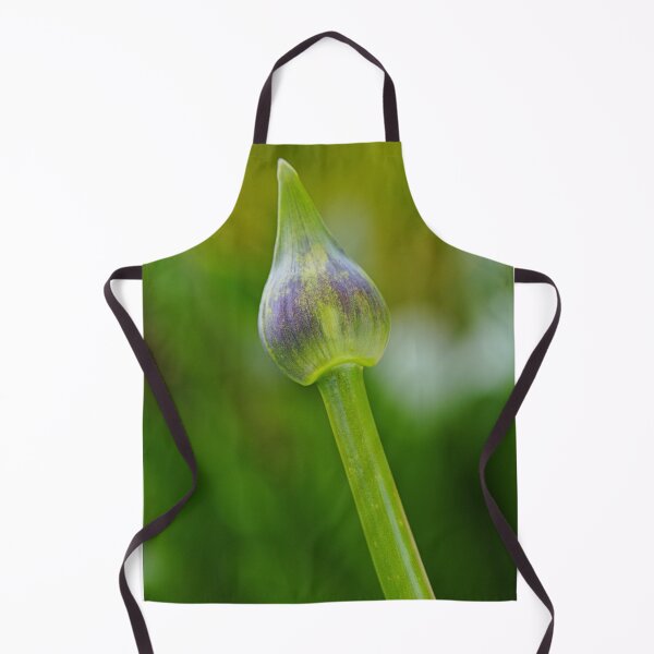 Item preview, Purple With Green Agapanthus Bud  designed and sold by Joy Watson - Natural Light Photography .