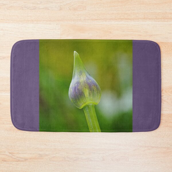Item preview, Purple With Green Agapanthus Bud  designed and sold by Joy Watson - Natural Light Photography .