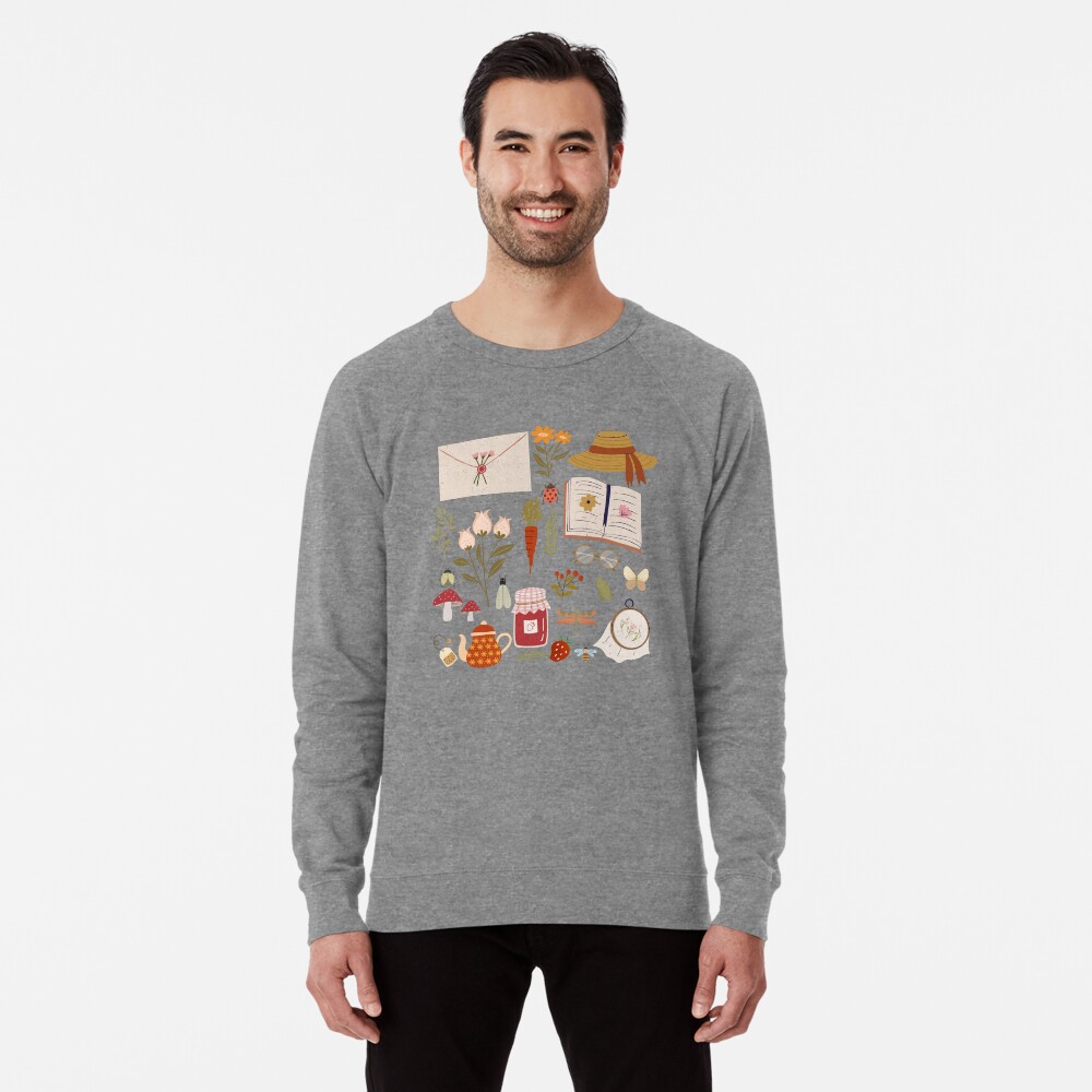 Item preview, Lightweight Sweatshirt designed and sold by Dollfacedesign.