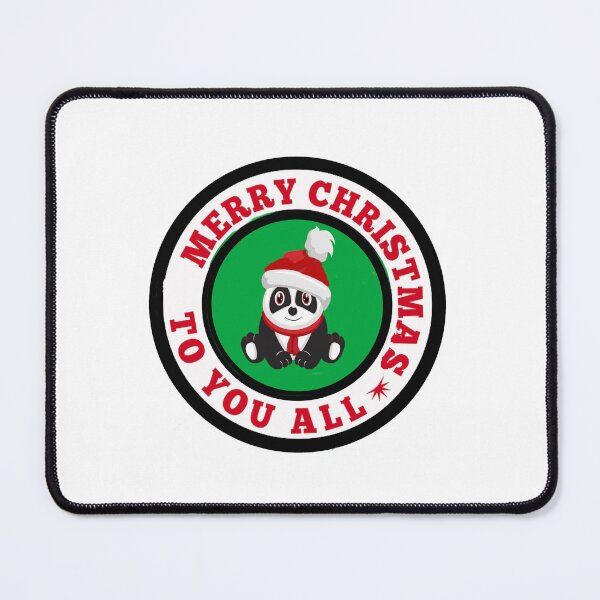 Item preview, adorable cute panda merry christmas designed and sold by samArtline.