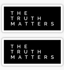 the truth matters Sticker
