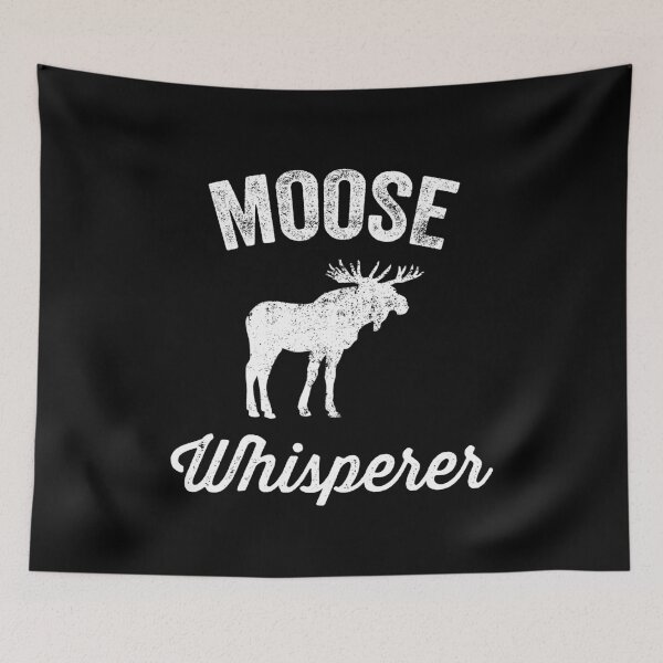 Item preview, Moose whisperer - moose lover designed and sold by Captain Mood.