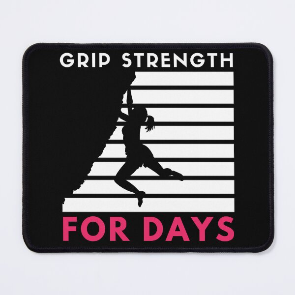 Item preview, Grip Strength For Days. Woman Rock Climbing designed and sold by Boulder Design Co.