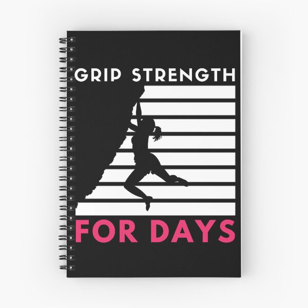 Item preview, Fuerza de agarre durante días. Mujer escalando rocas designed and sold by Boulder Design Co.