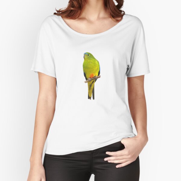 Orange-bellied Parrot Relaxed Fit T-Shirt