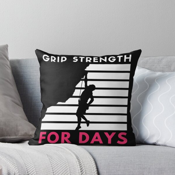 Item preview, Grip Strength For Days. Man Rock Climbing designed and sold by Boulder Design Co.