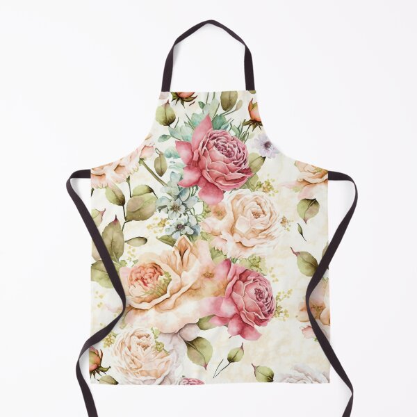 Item preview, Bright Watercolor Roses Pattern designed and sold by cardinalhill.