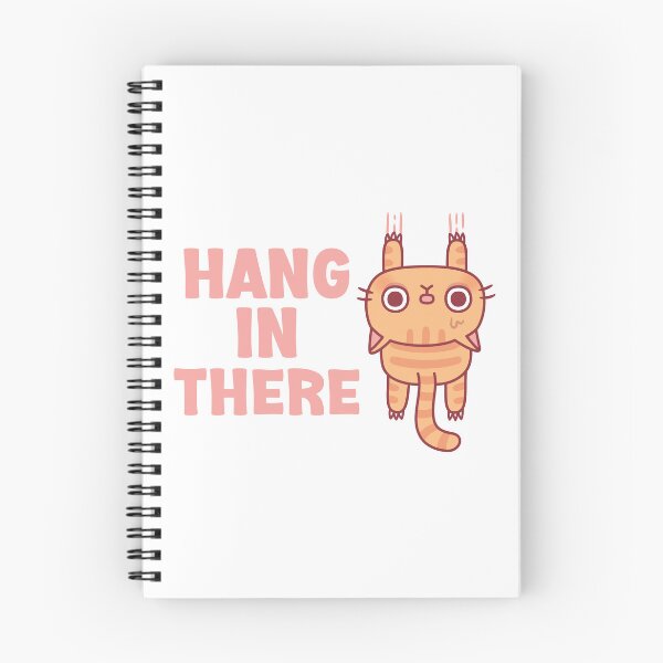 Item preview, Cute Tabby Cat Hang In There Funny designed and sold by rustydoodle.