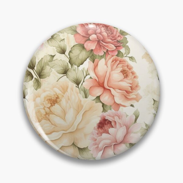 Item preview, Soft and Easy Watercolor Roses Pattern designed and sold by cardinalhill.