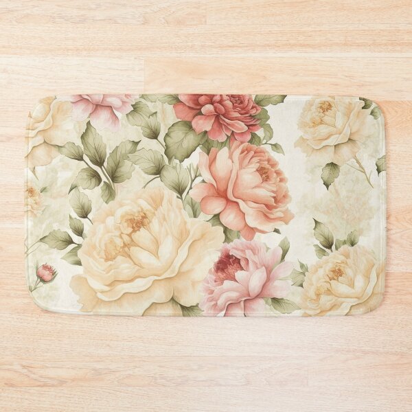 Item preview, Soft and Easy Watercolor Roses Pattern designed and sold by cardinalhill.