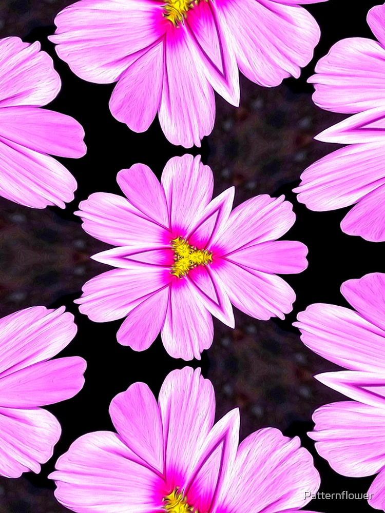 Thumbnail 5 of 5, iPhone Case, Pink Cosmos Pattern designed and sold by Patternflower.