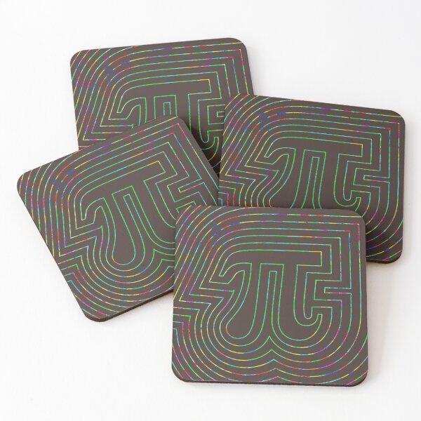 Item preview, Pi Lines Green designed and sold by AintJames.
