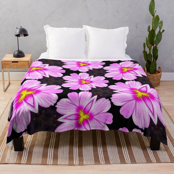 Item preview, Pink Cosmos Pattern designed and sold by Patternflower.