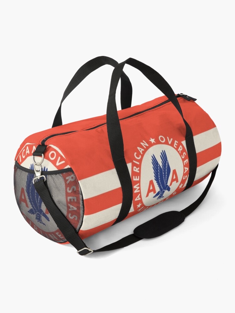 Thumbnail 2 of 3, Duffle Bag, American Overseas Airlines designed and sold by LuckyIrish.