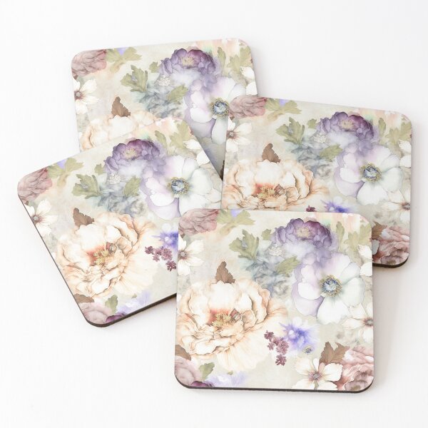 Item preview, Floral Watercolor Pattern designed and sold by cardinalhill.